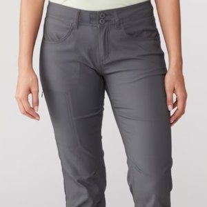 PrAna hiking pants w/ 5 pockets in light grey size: Med - Halle style